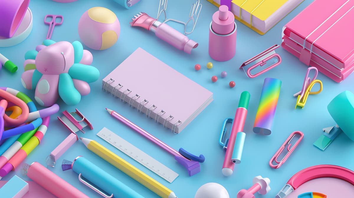 วัตถุดิบสำหรับของเล่น สินค้าเด็ก และเครื่องเขียน